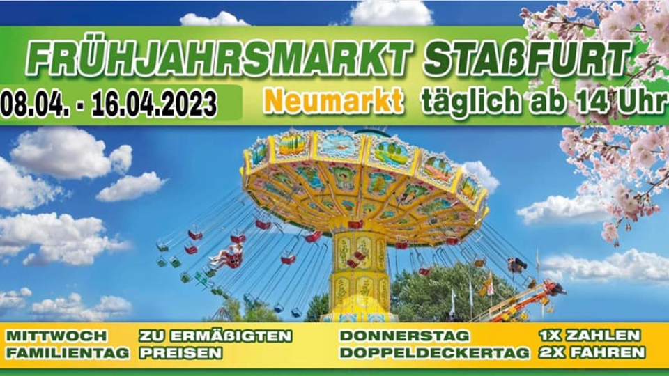 Frühjahrsmarkt Staßfurt