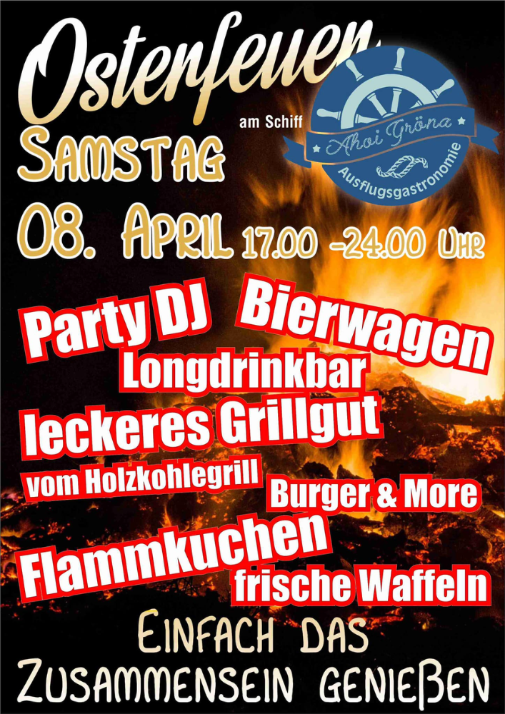 Osterfeuer Gröna